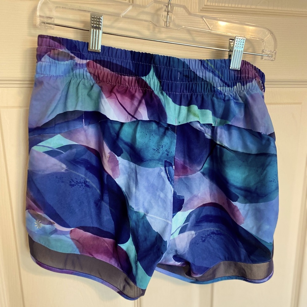 Athlete Shorts Blue and Purple